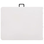 HKH Mesa de Jardim Dobrável 180x72x72 Cm Pead - Branco
