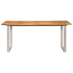 HKH Mesa de Jantar Madeira de em Acácia Maciça
