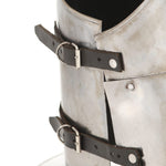 HKH Couraça de Soldado Medieval Réplica LARP - Aço Prateado