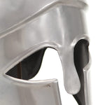 HKH Casco de soldado griego réplica LARP - Acero plateado