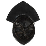 HKH Capacete de Cavaleiro Medieval Réplica LARP - Aço Prateado