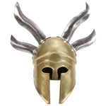 HKH Casco de soldado griego réplica LARP - Acero Bronce
