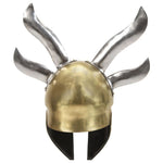 HKH Casco de soldado griego réplica LARP - Acero Bronce
