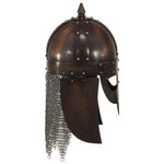HKH Capacete Soldado Viking Réplica LARP - Aço cobre