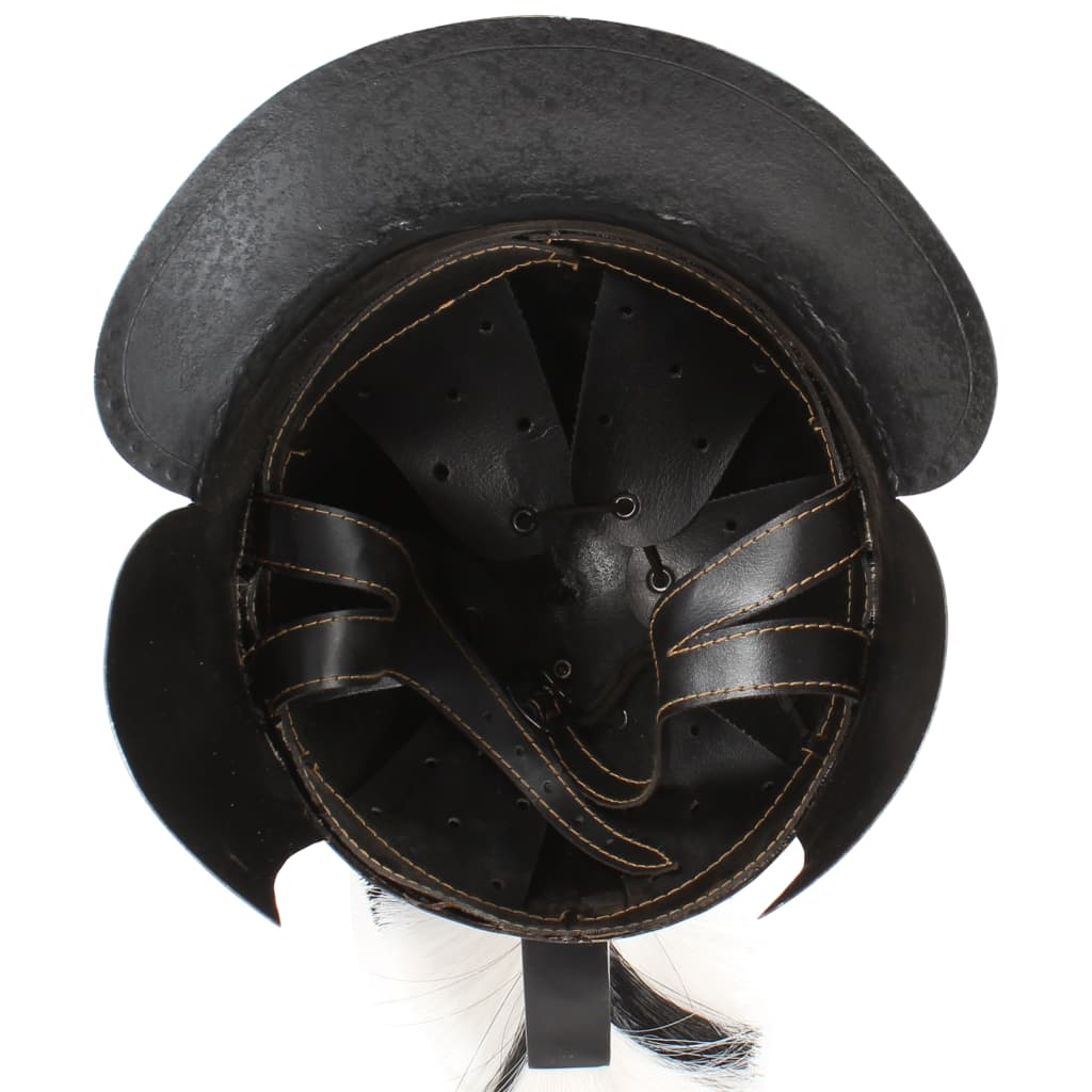 HKH Capacete de Soldado Grego Réplica LARP cobre Prateado