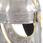 HKH Capacete Soldado Beowulf Réplica LARP - Aço Prateado
