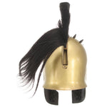 HKH Capacete de Soldado Grego Réplica LARP - Aço Bronze