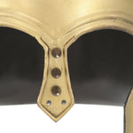 HKH Capacete de Soldado Grego Réplica LARP - Aço Bronze