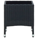 HKH Mesa de Jardim 40x40x45 Vime Pe - Preto