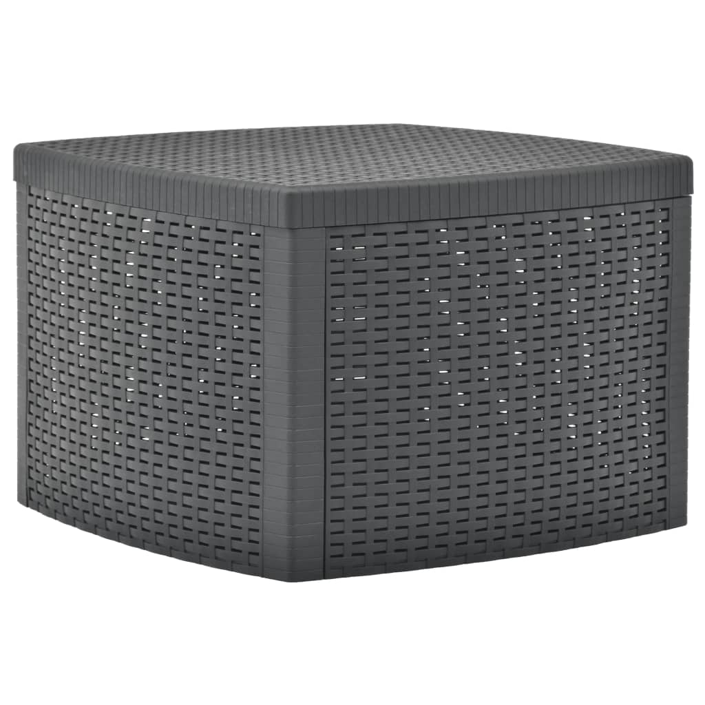 HKH Mesa de Apoio 54x54x36,5 Cm Plástico - Antracite