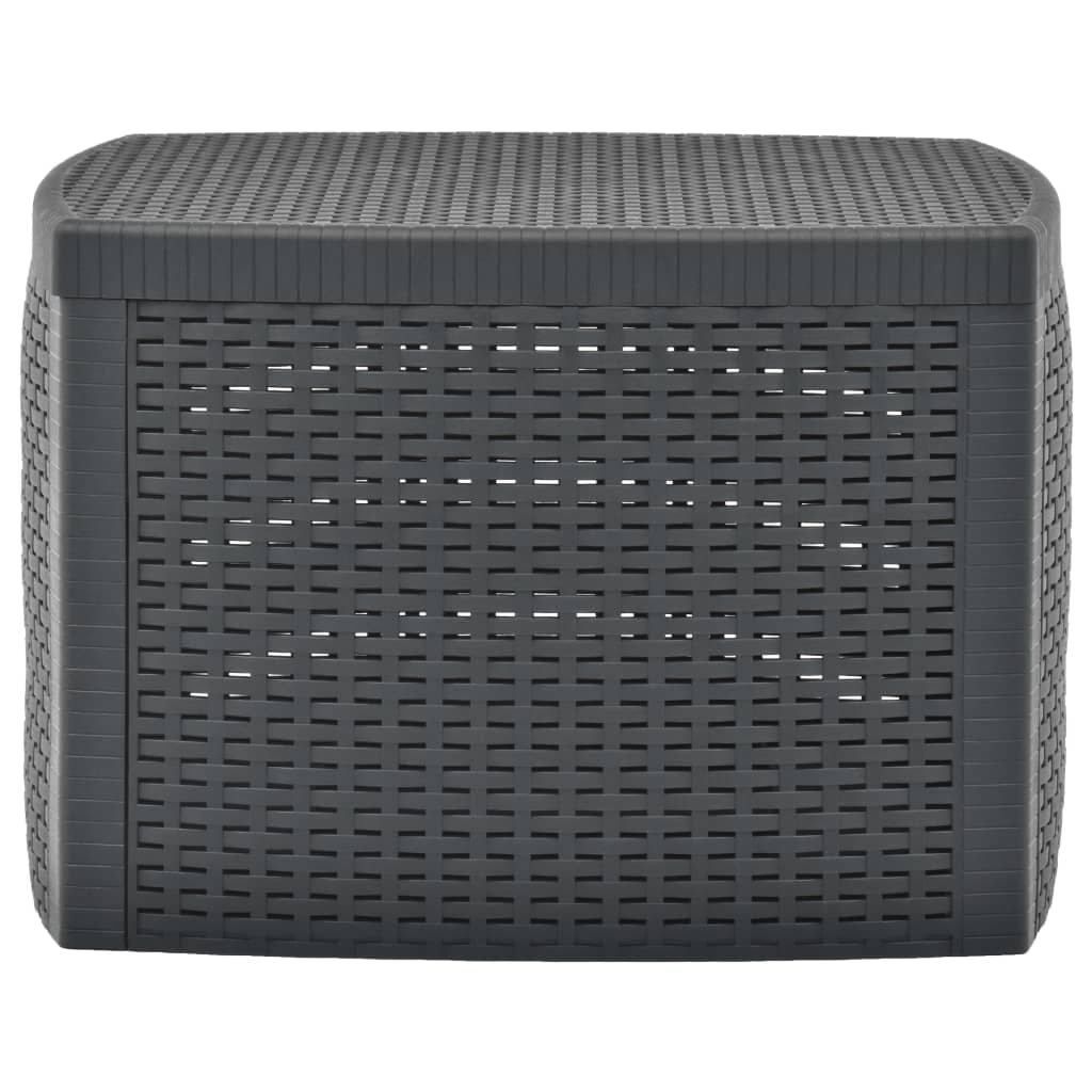 HKH Mesa de Apoio 54x54x36,5 Cm Plástico - Antracite