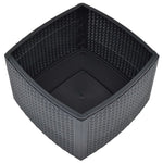 HKH Mesa de Apoio 54x54x36,5 Cm Plástico - Antracite