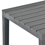 HKH Mesa de Jardim 78x78x72 Cm Plástico - Antracite