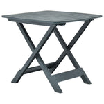 HKH Mesa de Jardim Dobrável 79x72x70 Cm Plástico - Verde
