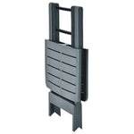 HKH Mesa de Jardim Dobrável 79x72x70 Cm Plástico - Verde