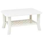 HKH Mesa de Centro Plástico - Branco
