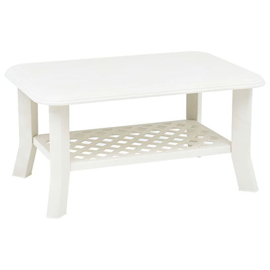 HKH Mesa de Centro Plástico - Blanco