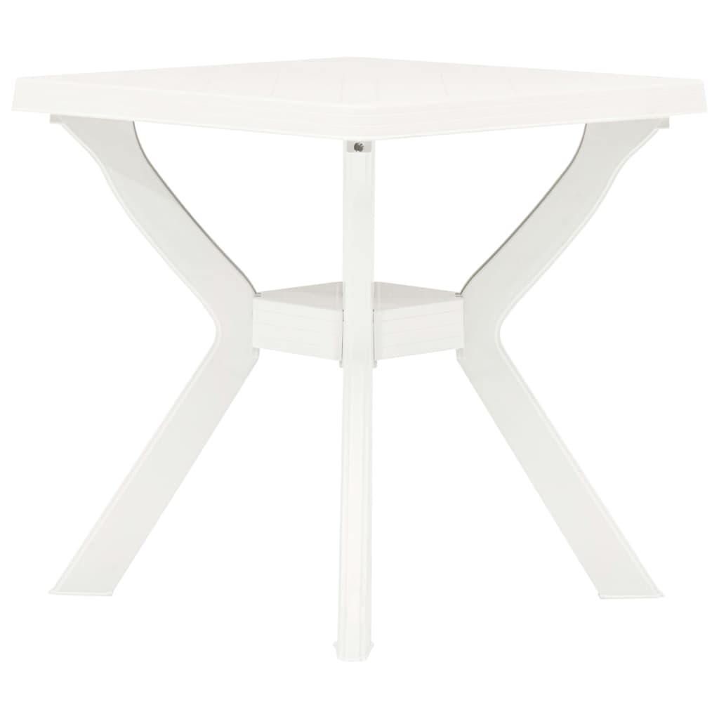 HKH Mesa de Bistrô 70x70x72 Cm Plástico - Branco