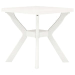 HKH Mesa de Bistrô 70x70x72 Cm Plástico - Branco