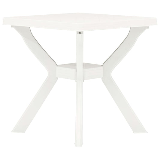 HKH Mesa de Bistrô 70x70x72 Cm Plástico - Branco