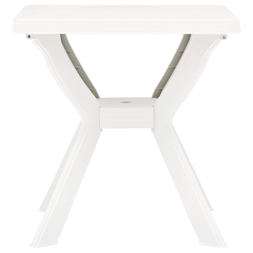 HKH Mesa de Bistrô 70x70x72 Cm Plástico - Branco