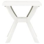 HKH Mesa de Bistrô 70x70x72 Cm Plástico - Branco