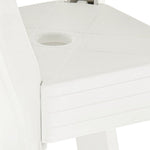 HKH Mesa de Bistrô 70x70x72 Cm Plástico - Branco