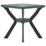 HKH Mesa de Bistrô 70x70x72 Cm Plástico - Verde
