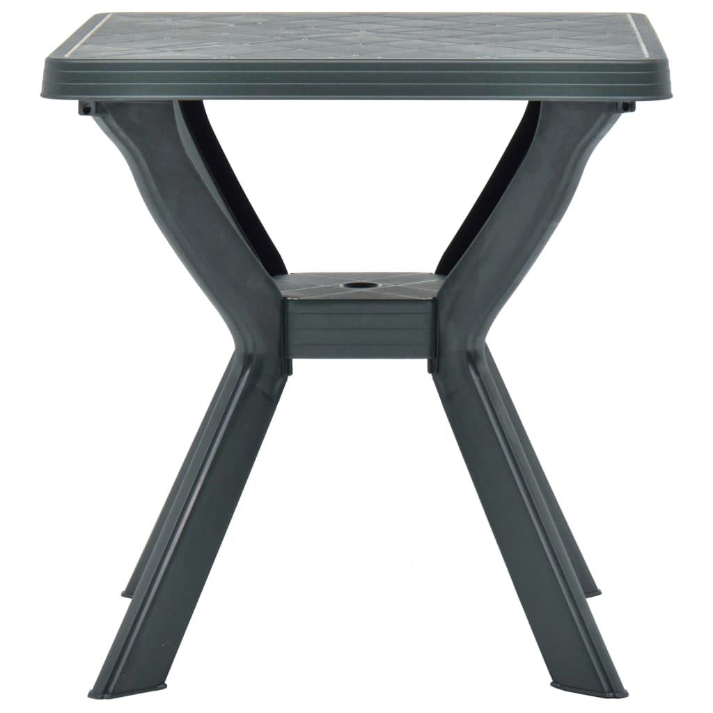 HKH Mesa de Bistrô 70x70x72 Cm Plástico - Verde