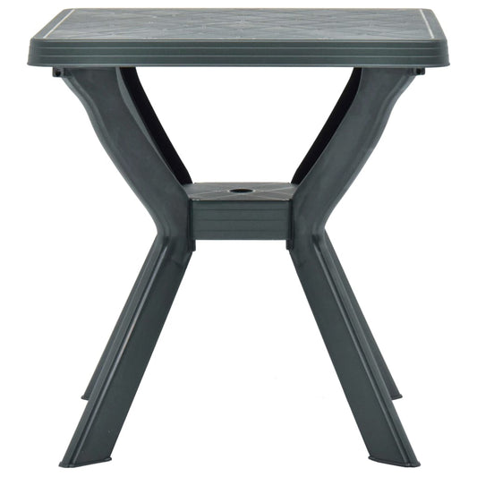 HKH Mesa de Bistrô 70x70x72 Cm Plástico - Verde
