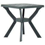 HKH Mesa de Bistrô 70x70x72 Cm Plástico - Verde