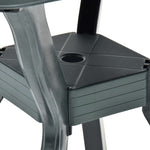 HKH Mesa de Bistrô 70x70x72 Cm Plástico - Verde