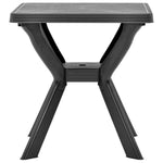 HKH Mesa de Bistrô 70x70x72 Cm Plástico - Antracite