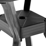 HKH Mesa de Bistrô 70x70x72 Cm Plástico - Antracite