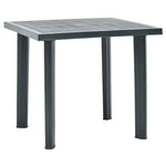 HKH 6 Pcs Conjunto Sofás de Jardim C/ Almofadões Vime Pe - Preto