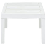 HKH Mesa de Jardim 78x55x38 Cm Plástico - Branco