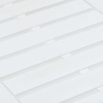 HKH Mesa de Jardim 78x55x38 Cm Plástico - Branco