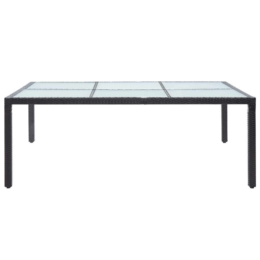 HKH 8 Pcs Conjunto de Sofás P/ Jardim com Almofadões Vime Pe - Bege