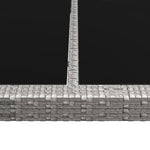 HKH Mesa de Jantar P/ Exterior 200x150x74 Cm Vime Pe - Cinzento