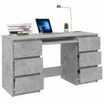 HKH Escritorio Contrachapado Cemento - Gris