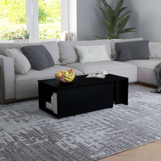 HKH Mesa de centro en derivados de madera - Negro