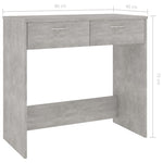 Escritorio HKH de Derivados de Madera y Cemento - Gris