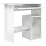 HKH Escritorio Derivados de Madera Brillante - Blanco