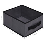 HKH Armario de Almacenamiento con 6 Cajones de Acero - 55x29x55 Cm - Gris