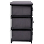 HKH Armario de Almacenamiento con 6 Cajones de Acero - 55x29x55 Cm - Gris