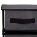 HKH Armario de Almacenamiento con 6 Cajones de Acero - 55x29x55 Cm - Gris