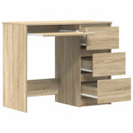 HKH Escritorio Derivados de Madera en Madera Roble Sonoma