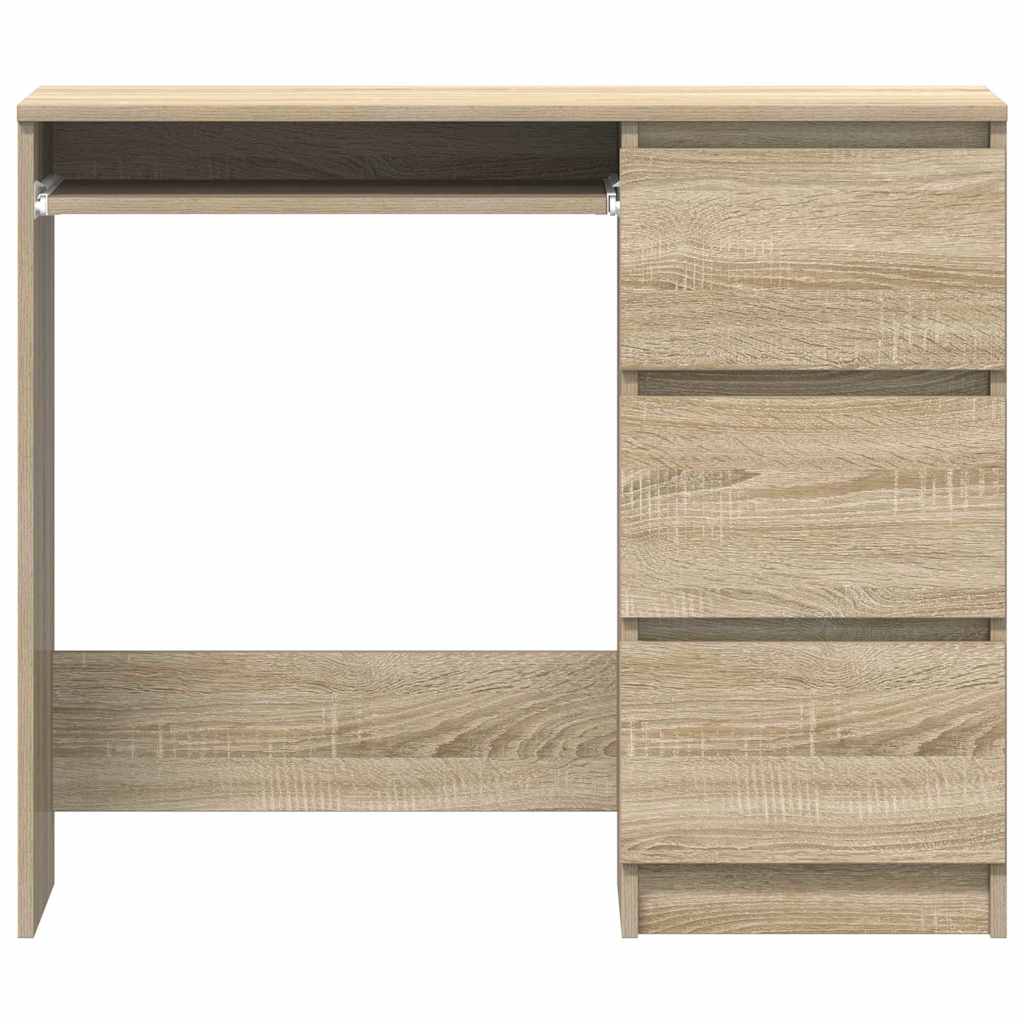 HKH Escritorio Derivados de Madera en Madera Roble Sonoma