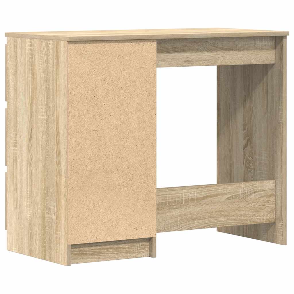 HKH Escritorio Derivados de Madera en Madera Roble Sonoma