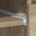 HKH Escritorio Derivados de Madera en Madera Roble Sonoma